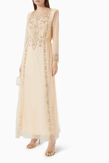 Embellished Dress in Tulle