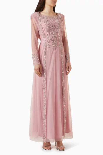 Embellished Dress in Tulle