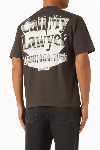 Call My Lawyer 3D T-shirt in Jersey