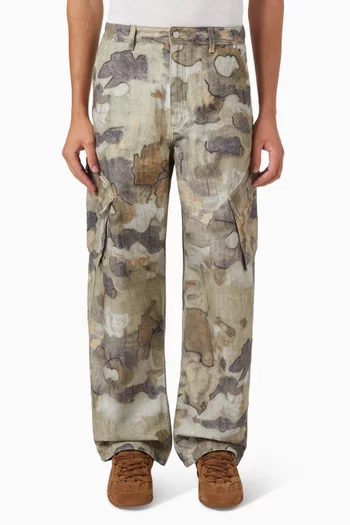 Cargo Pants in Cotton Canvas