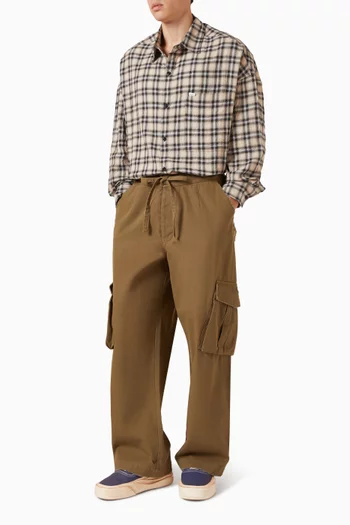Checked Buttoned Shirt
