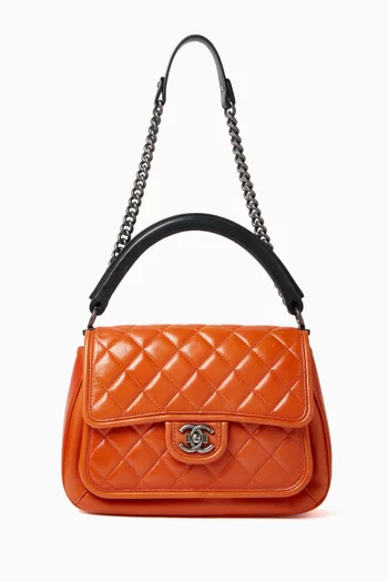 Prestige Shoulder Bag in Aged Calfskin