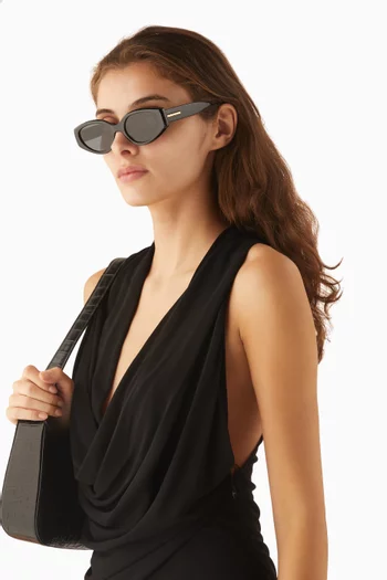 Fevered+ Oval Sunglasses