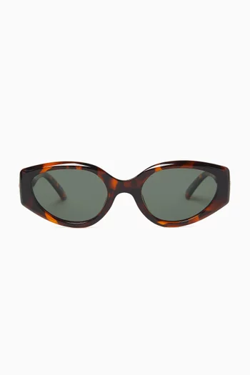 Fevered+ Oval Sunglasses