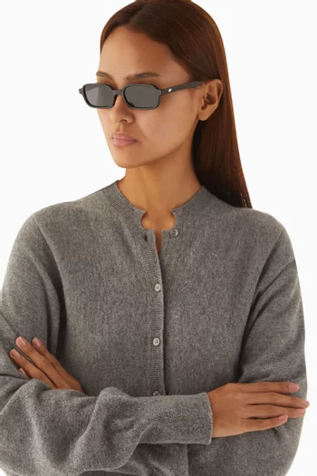 Pilferer Rectangle Polarised Sunglasses