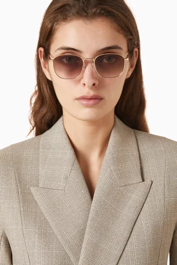 Neptune Deux Square Sunglasses