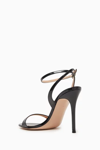 Ankle-strap Sandals in Patent Leather