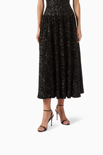 Ankle-strap Sandals in Patent Leather
