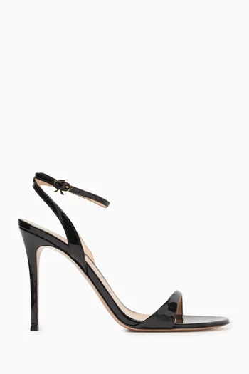Ankle-strap Sandals in Patent Leather