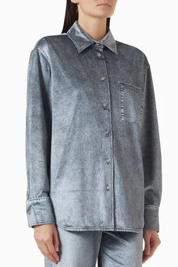 Miramar Connie Shirt in Velvet
