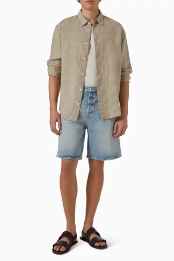 Bermuda Shorts in Denim
