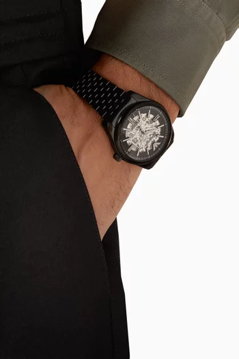 Open Skeleton Automatic Watch, 43mm