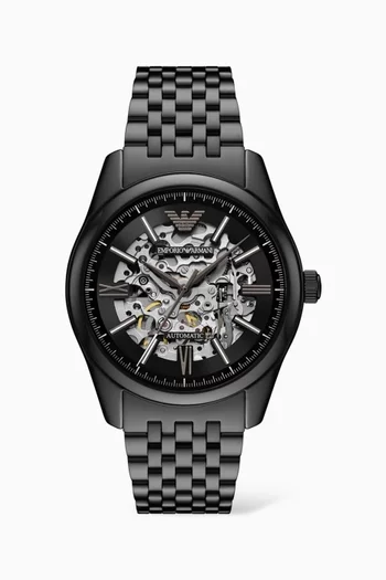 Open Skeleton Automatic Watch, 43mm