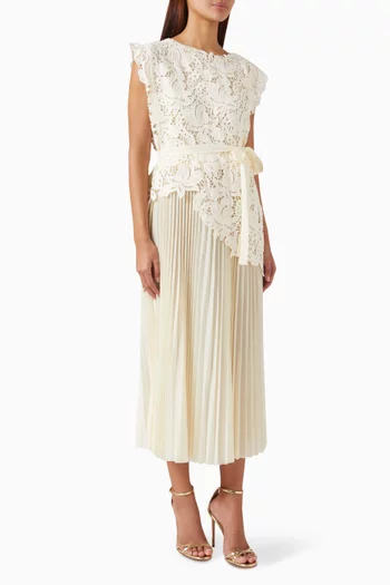 Cora Pleated Dress Set