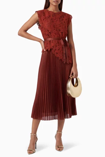 Cora Dress in Satin