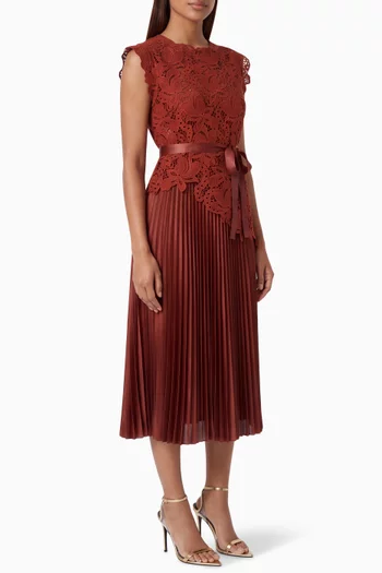 Cora Dress in Satin
