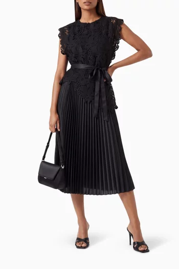 Cora Dress in Satin