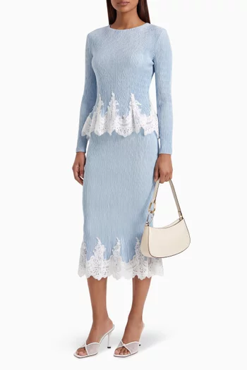 Leona Top & Skirt Set