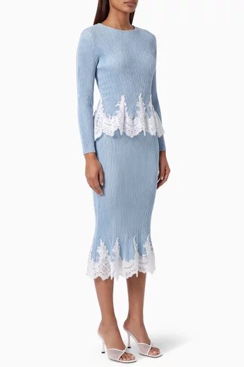 Leona Top & Skirt Set