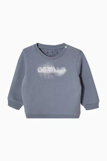 Bookish Spray Sweatshirt in Fleece