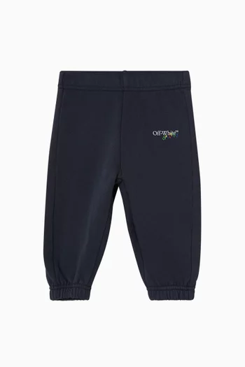 Diagonal Sweatpants in Fleece