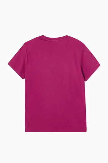Big Bookish Watercolor T-Shirt in Cotton