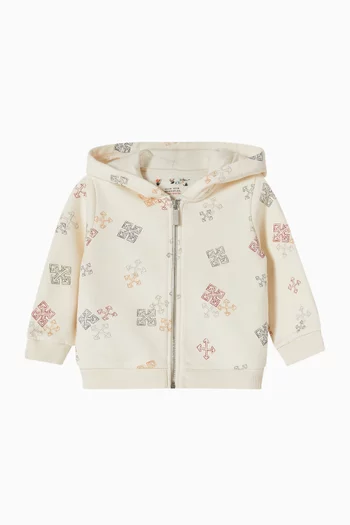 Arrow All-over Print Hoodie