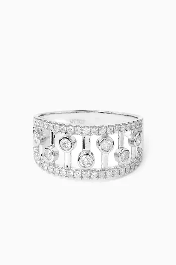 Diamond Ring in 14kt White Gold