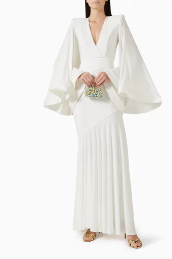Illusion Survives Love Gown in Stretch Jersey