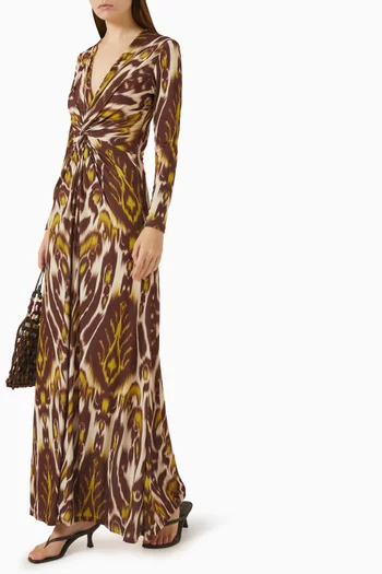 Noble Dress in Viscose Blend