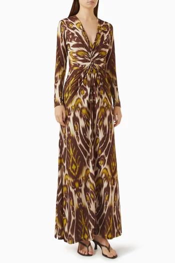 Noble Dress in Viscose Blend