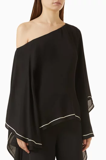 Permanecer Blouse in Silk Georgette