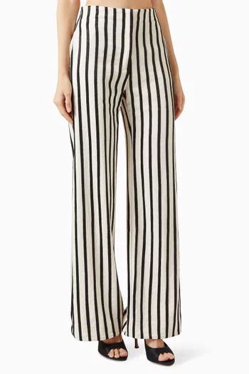 Lo Harias Embroidered Pants