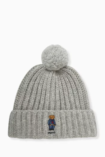 Beanie Hat in Wool Blend