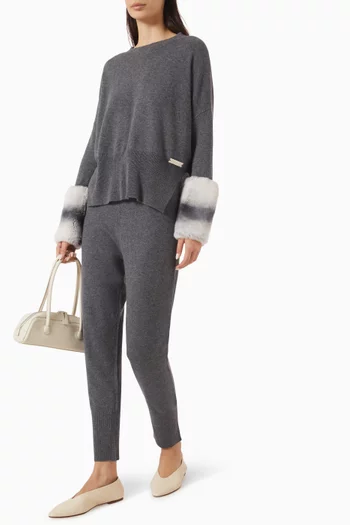 Chinchilla Cuff Sweater
