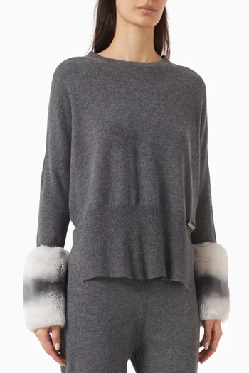 Chinchilla Cuff Sweater