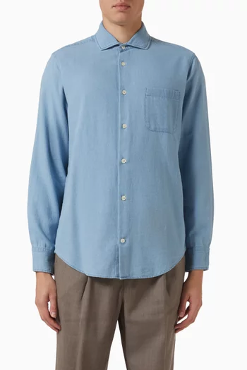 Emilio Shirt in Cotton-denim