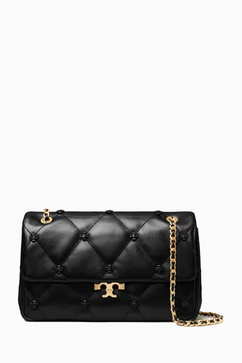 Small Bunny Knot Shoulder Bag in Napa Leather