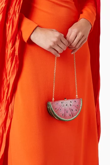 Watermelon Slice Clutch