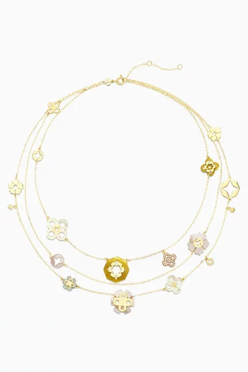 Forget Me Not Multi-Strand Necklace