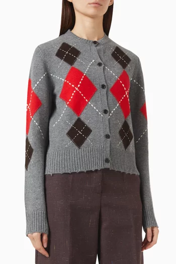Cardiff Cardigan in Wool Blend