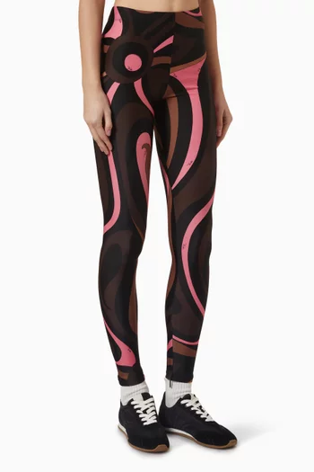 Printed Leggings in Lycra