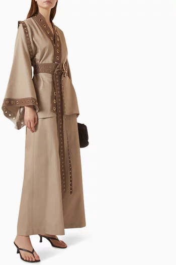 Liora Belted Top & Pants Set