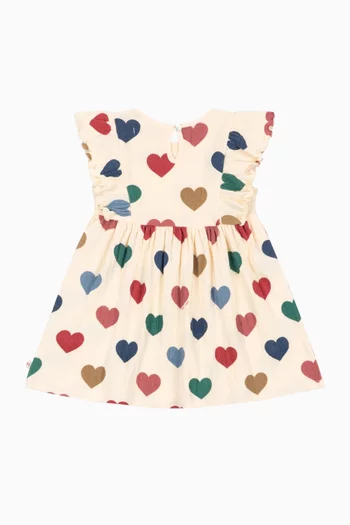 Chleo Heart-print Dress