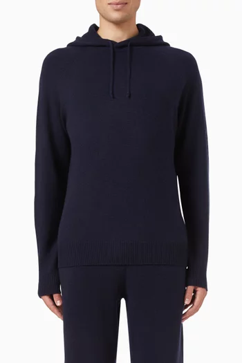 Drawstring Hoodie in Cashmere