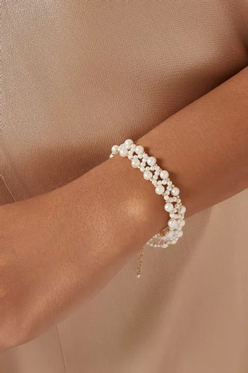 Danah Pearl Bracelet in 18kt Gold