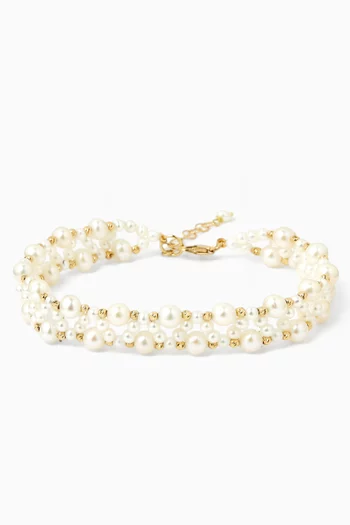 Danah Pearl Bracelet in 18kt Gold