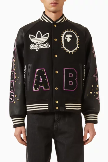 x BAPE Varsity Jacket