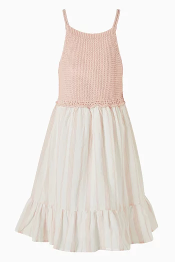 Knitted Bodice Dress