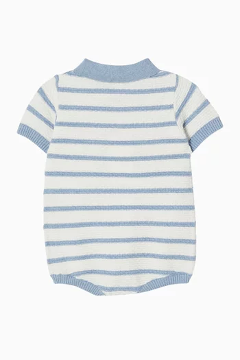 Brady Knitted Polo Bodysuit